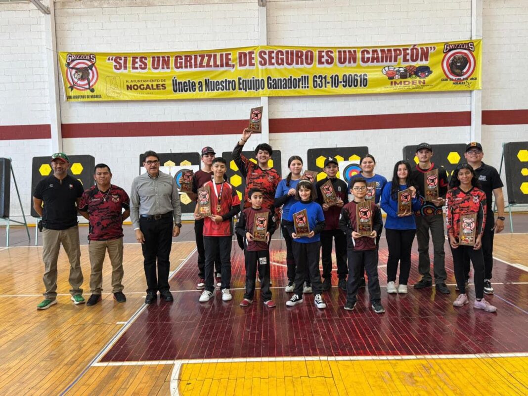 Dominan nogalenses la Segunda Copa de Tiro con Arco “Grizzlies”