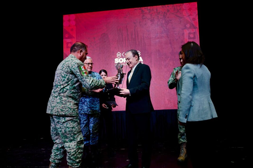 Reconoce Colegio de la Defensa Nacional a Gobernador Durazo por resultados del Plan Sonora en el estado