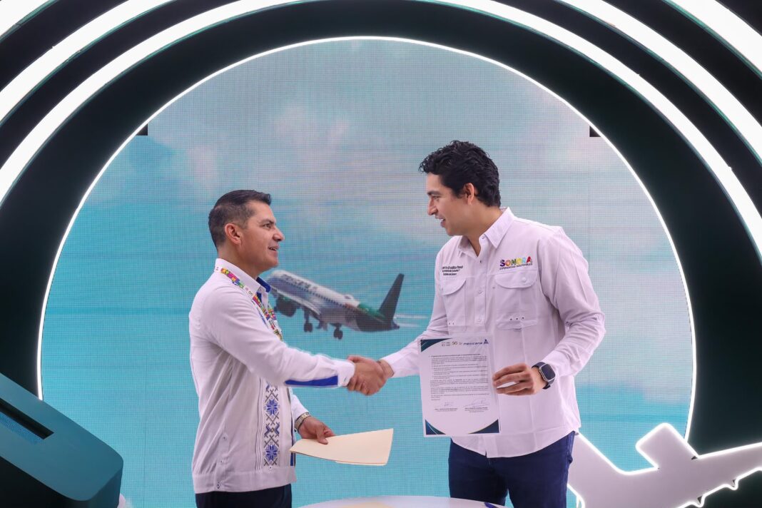 Fortalece gobernador Durazo la conectividad de Sonora con nueva ruta aérea de Mexicana