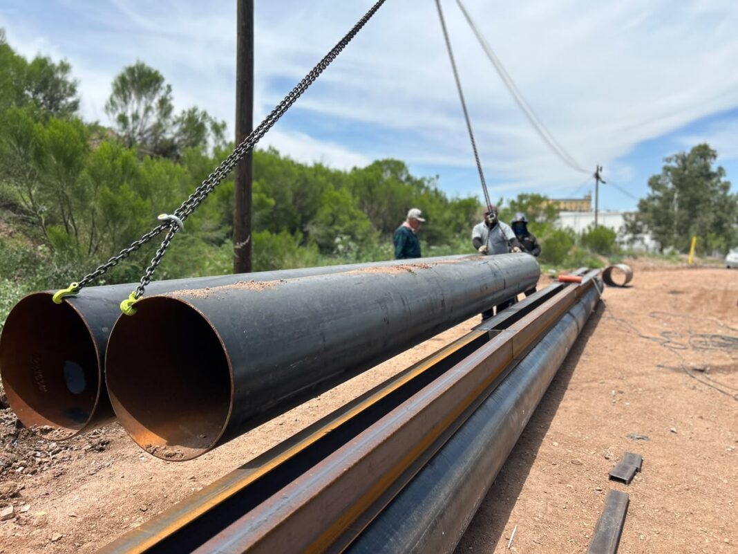 Aceleran obras hídricas en Nogales