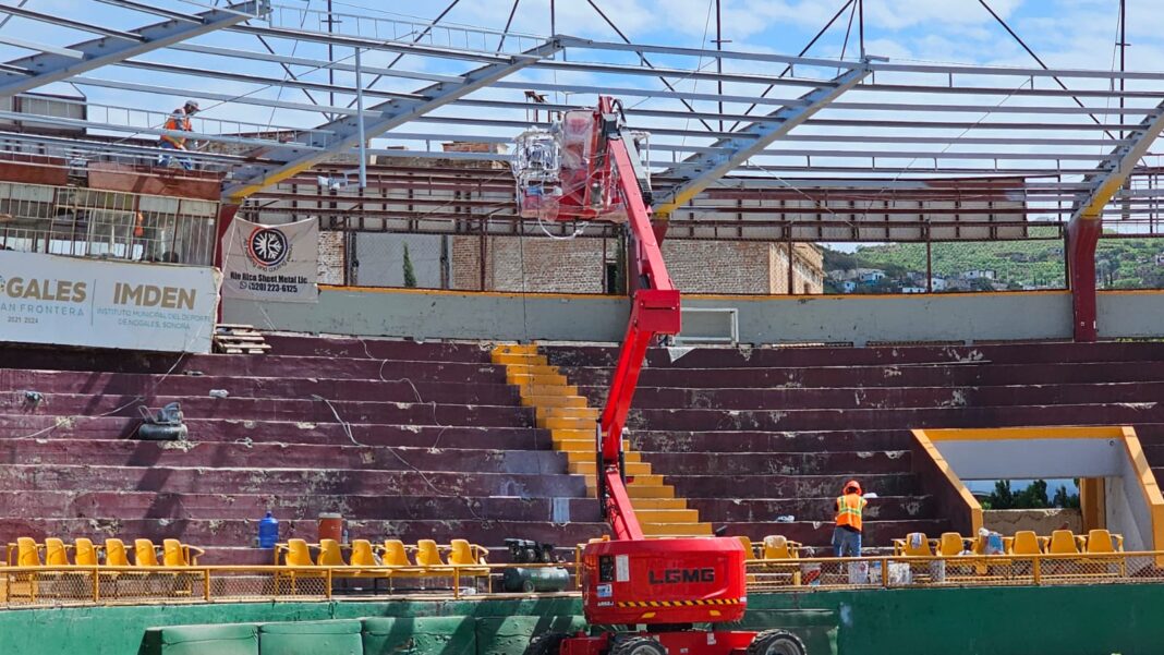 Avanza modernización del estadio Hoeffer