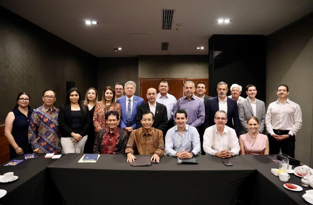 Gobernador Durazo atrae oportunidad de inversión para Sonora con visita de Embajada de Indonesia