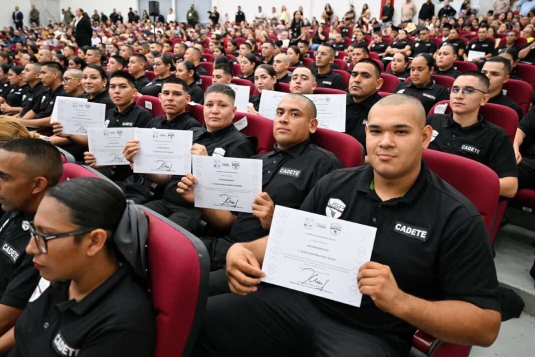 Gobernador Durazo duplica Policía Estatal: se integran 271 nuevos elementos egresados de la USP