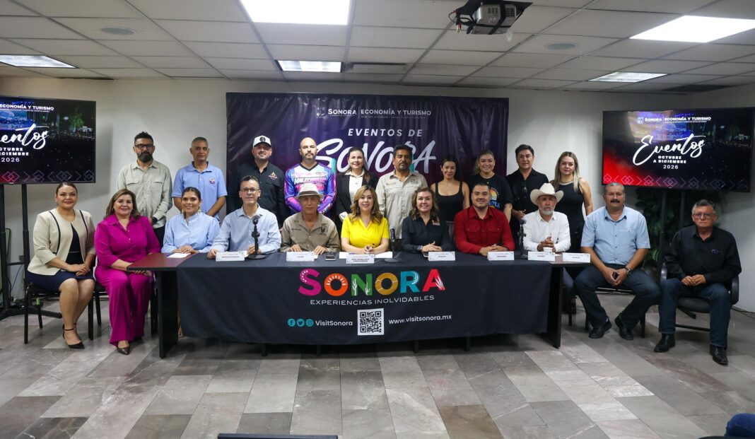 Gobierno de Sonora impulsa turismo con más de 40 eventos regionales en 20 municipios