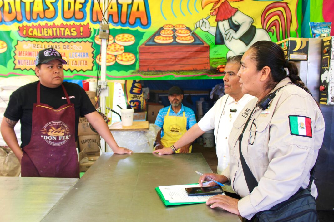 Supervisan seguridad en Feria del Día de Muertos